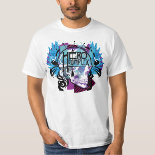 Held-komplexer vektorillustrations-T - Shirt