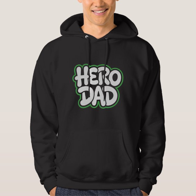 Held Papa Hoodie (Vorderseite)