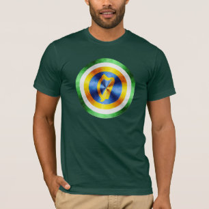 Held-Schild Kapitän-Irland T-Shirt
