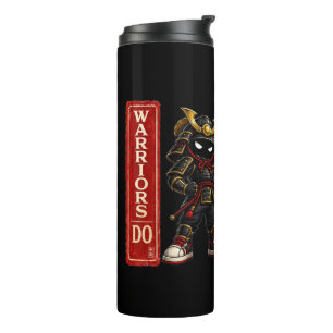 Held und selbstsicherer Bushi-Becher Thermosbecher
