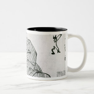 Held von einem Monogatari Zweifarbige Tasse