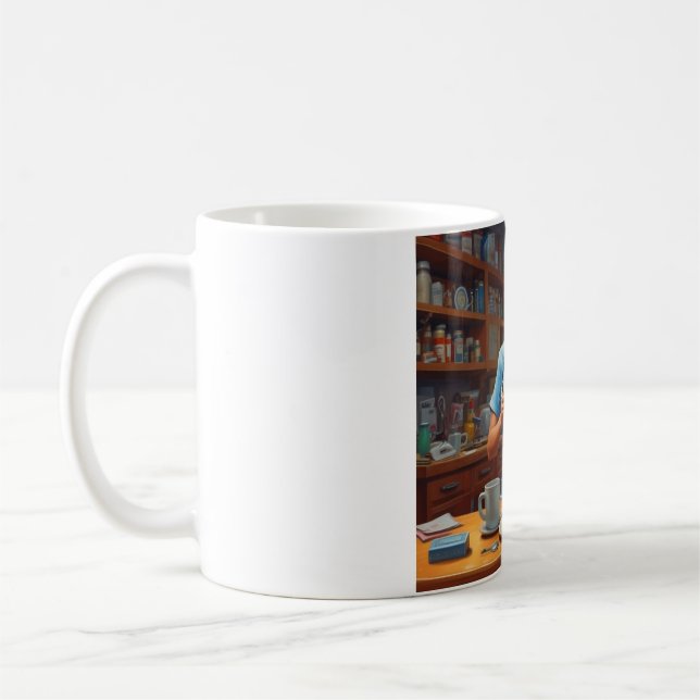 Helden bei Nachtverschiebung feiern unsere Tasse d (Links)