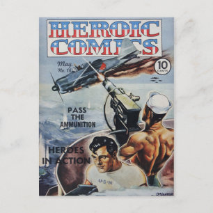 Helden-Comics Postkarte