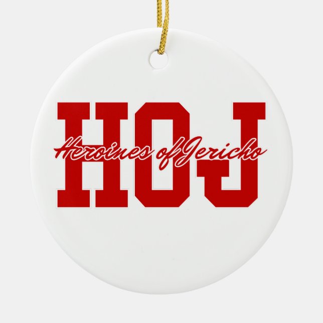 Helden der Keramik Jericho (HOJ) Ornament (Vorne)