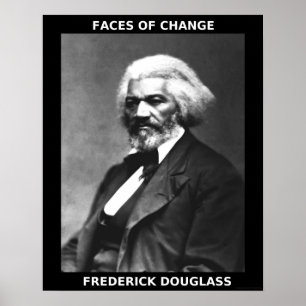Helden der Schwarzen Geschichte - Frederick Dougla Poster