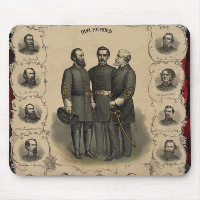 Helden des Bürgerkriegs Mousepad (Vorne)
