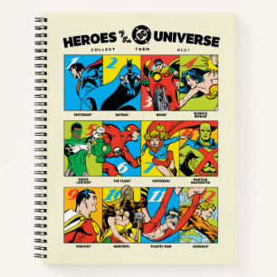 Helden des DC™ Universums Notizbuch