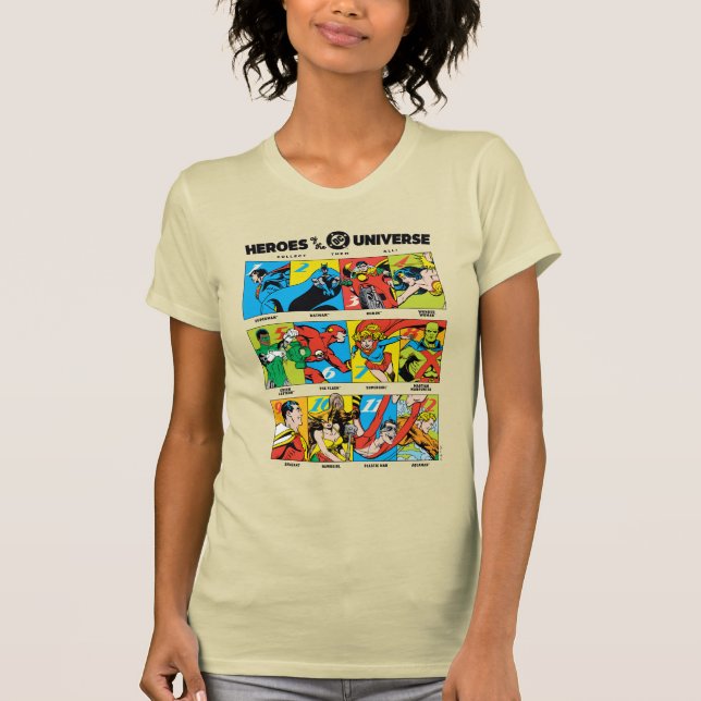 Helden des DC™ Universums T-Shirt (Vorderseite)