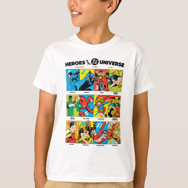 Helden des DC™ Universums T-Shirt (Vorderseite)