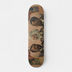 Helden des farbigen Rennens 1881 Frederick Douglas Skateboard