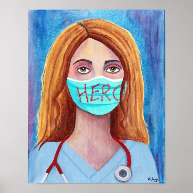 Helden im Gesundheitswesen - Krankenschwestern, Är Poster (Vorne)