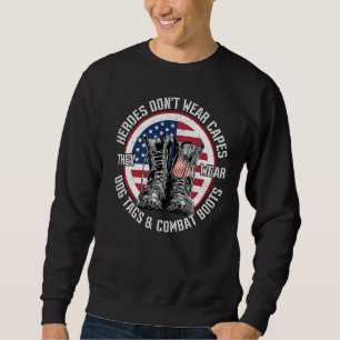 Helden tragen keine Kapen, sie tragen Hundesags & Sweatshirt