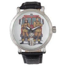 Heldenhafte Feuerwehrleute & Dalmatiner Anime-Armb