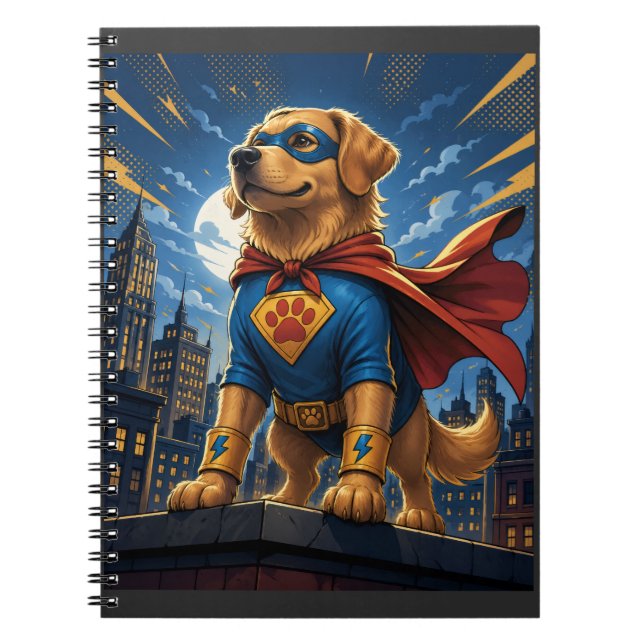 Heldenhund Notizblock (Vorderseite)