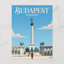 Heldenplatz Ungarn Postkarte