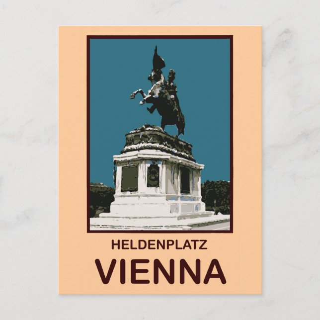 Heldenplatz Wien Postkarte (Vorderseite)