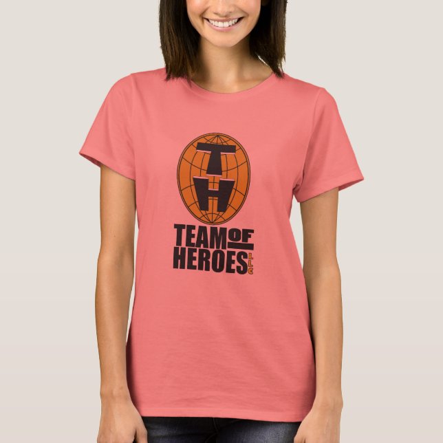 Heldenteam Offizielles T-Shirt - Frauenteam (Vorderseite)