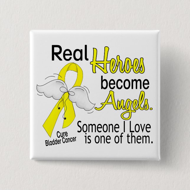 Helder werden Engels-Blasen-Krebs Button (Vorderseite)