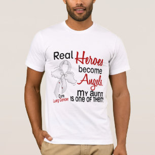 Helder werden Lungenkrebs Engels-Tanten- T-Shirt