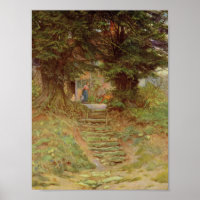 Helen Allingham A Hütte in der Nähe von Crocken Hi