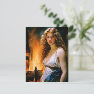 "Helen, ein Spartaner Schönheit, Troy's Fire"