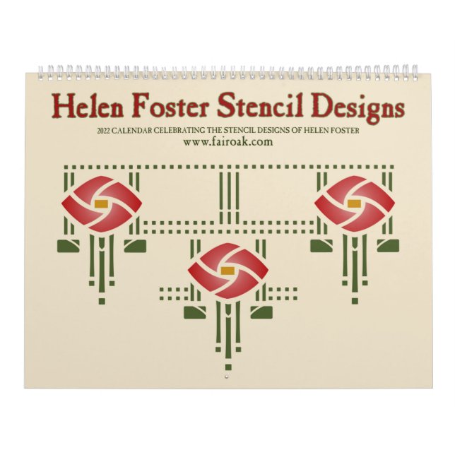 Helen Foster Stencil Kalender (Titelbild)