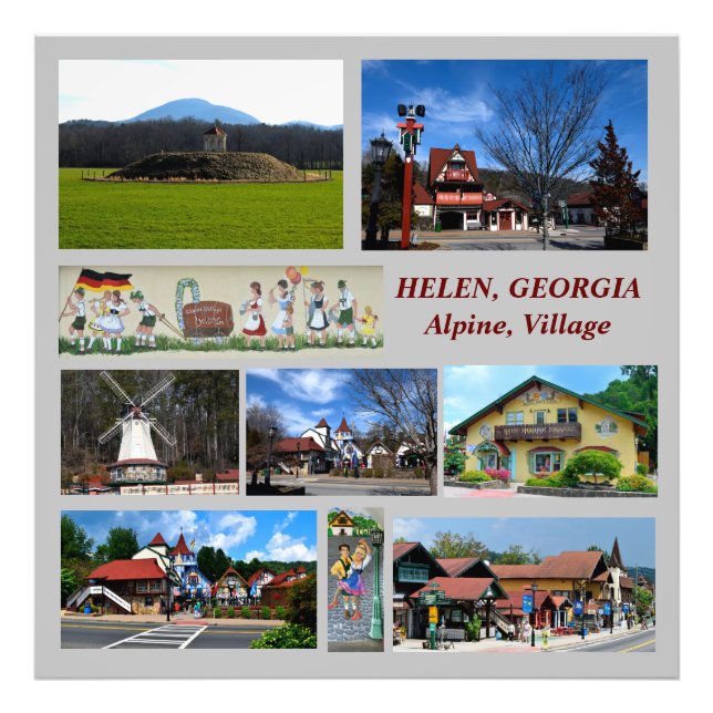 Helen, Georgia Alpendorf Foto (Vorne)