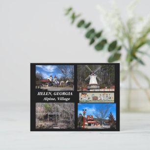 Helen, Georgia Alpendorf Postkarte