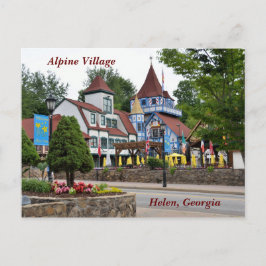 Helen. Georgia-Postkarte Postkarte