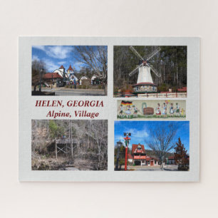 Helen, Géorgie Alpine Village puzzle