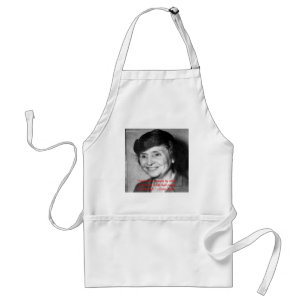 Helen Keller "Faith/Stength" - Zitat zur Weisheit Schürze