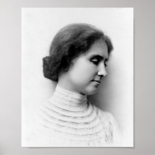 Helen Keller-Porträt Poster