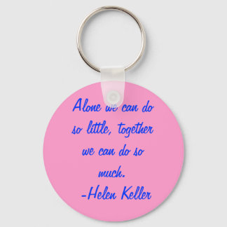 Helen Keller Schlüsselanhänger