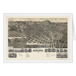 Helena, carte panoramique de la TA - 1890