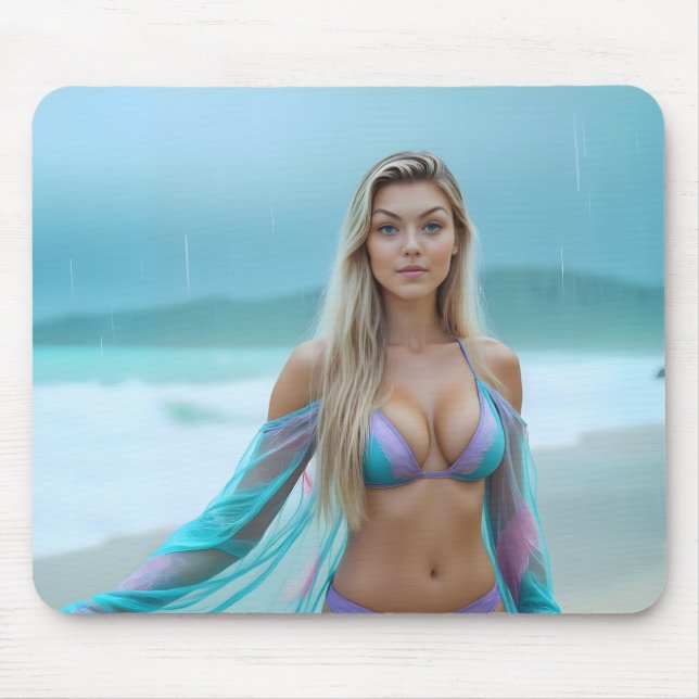 Helena Chevalier: Ruhe an der Küste Mousepad (Vorne)