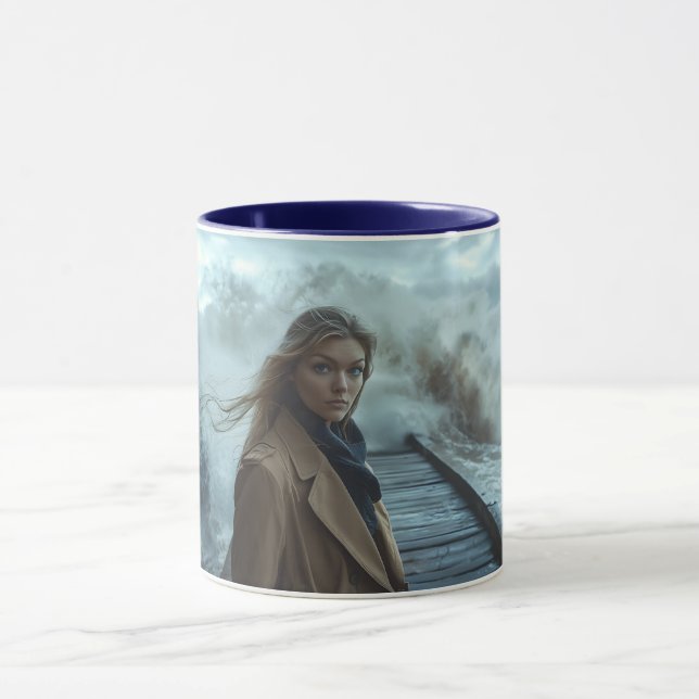 Helena Chevalier über das Meer Tasse (Zentrum)
