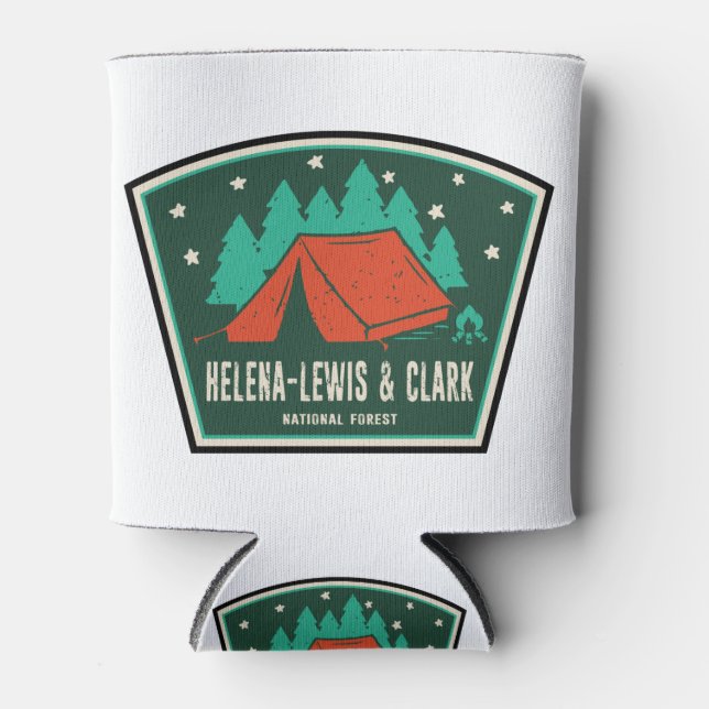 Helena-Lewis und Clark National Forest Camping Dosenkühler (Vorderseite)