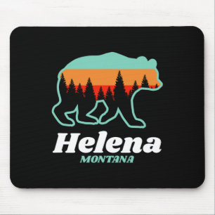 Helena Montana Angeln Snowboarden Mousepad