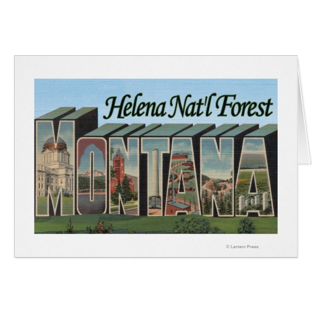 Helena Nat'l Forest, Montana (Devant horizontal)