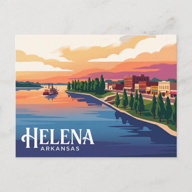 Helena USA Postkarte (Vorderseite)