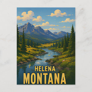 Helena Vereinigte Staaten Regionaler US-Reiseverke Postkarte