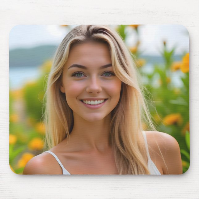 Helenas Paradies: Ein Küstentraum Mousepad (Vorne)