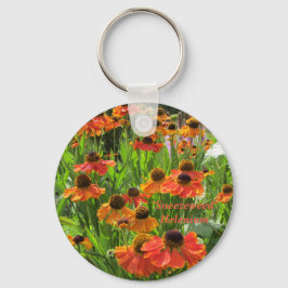 Helenium ‚Sneezeweed‘ Schlüsselanhänger