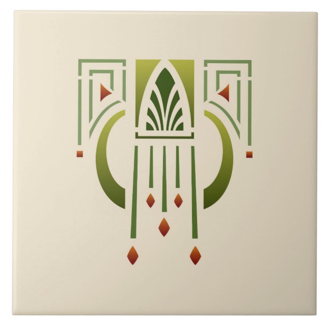 Helenpflege"Kunst-und -handwerks-Anhänger " Fliese (Vorderseite)