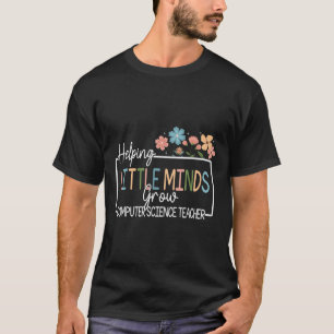 Helfen kleinen Köpfen wachsen Flower Grundschule T-Shirt
