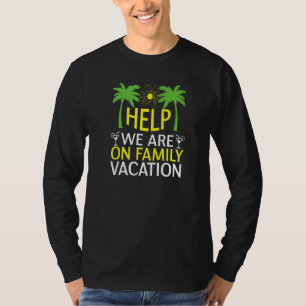 Helfen Sie Familien Urlaub Kreuzfahrt Ladys Mens S T-Shirt