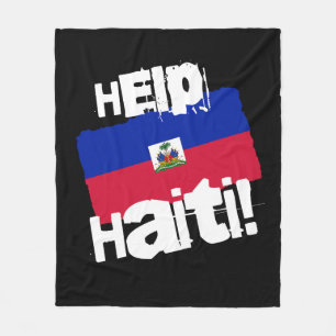 Helfen Sie Haiti! Fleecedecke