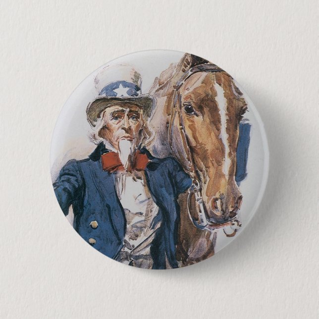 Helfen Sie ihm, den USA zu helfen! Button (Vorderseite)