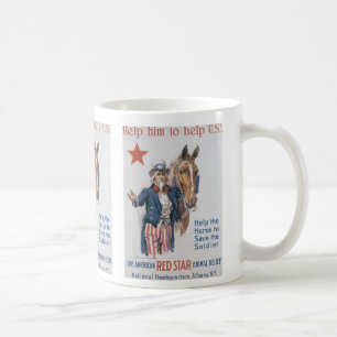Helfen Sie ihm, den USA zu helfen! Kaffeetasse