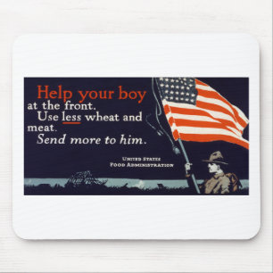 Helfen Sie Ihrem Jungen Mousepad